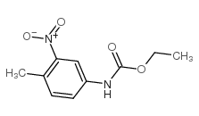 N-Ethoxycarbonyl-3-nitro-p-toluidine Structure