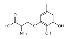 3-S-cysteinyl-5-methylcatechol Structure