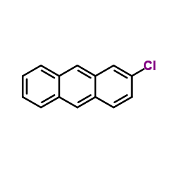 2-氯蒽结构式