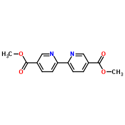 2,2'-联吡啶-5,5'-二甲酸二甲酯结构式