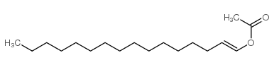 (1E)-1-Hexadecenyl acetate结构式