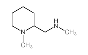 N-Methyl-1-(1-methylpiperidin-2-yl)methanamine Structure