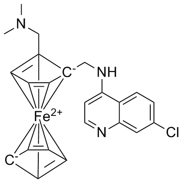 二茂铁氯喹结构式