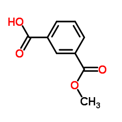 异酞酸氢甲酯结构式
