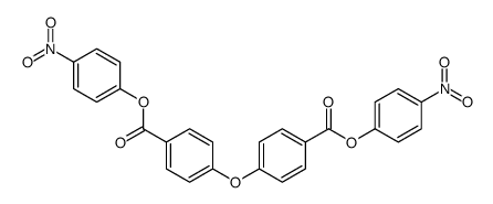 (4-nitrophenyl) 4-[4-(4-nitrophenoxy)carbonylphenoxy]benzoate结构式