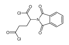 2-(1,3-dioxoisoindol-2-yl)pentanedioyl dichloride结构式