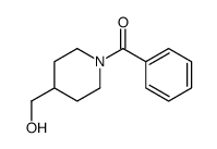 [4-(hydroxymethyl)piperidin-1-yl]-phenylmethanone结构式