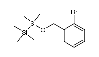 o-bromobenzyloxypentamethyldisilane结构式