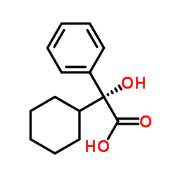 (2S)-环己基(羟基)苯基乙酸结构式