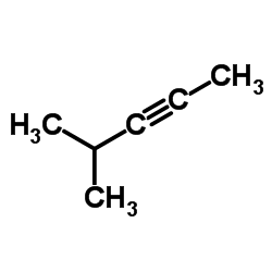 4-Methyl-2-pentyne Structure