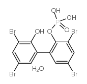 [2,4-dibromo-6-(3,5-dibromo-2-hydroxyphenyl)phenyl] dihydrogen phosphate Structure