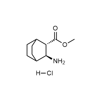 (2S,3S)-3-氨基双环[2.2.2]辛烷-2-羧酸甲酯盐酸盐结构式