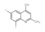 6,8-difluoro-2-methylquinolin-4-ol Structure