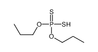 二硫代磷酸 O,O-二丙基酯结构式