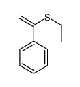 1-ethylsulfanylethenylbenzene Structure