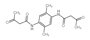 双乙酰乙酰-2,5-二甲基对苯二胺结构式