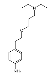 p-[2-[3-(Diethylamino)propoxy]ethyl]aniline结构式