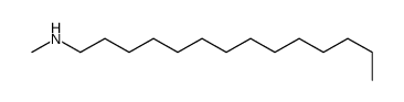 N-methyltetradecan-1-amine Structure