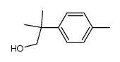 2-methyl-2-(p-tolyl)propan-1-ol Structure
