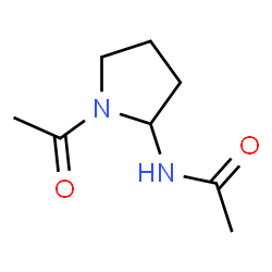 Acetamide, N-(1-acetyl-2-pyrrolidinyl)- (9CI) Structure