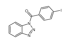 1H-1,2,3-benzotriazol-1-yl(4-iodophenyl)methanone Structure