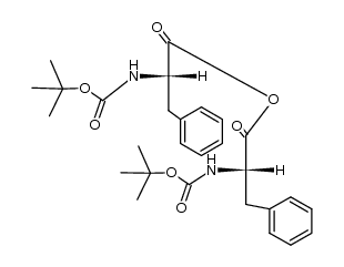 N-t-butoxycarbonyl-L-phenylalanine anhydride结构式