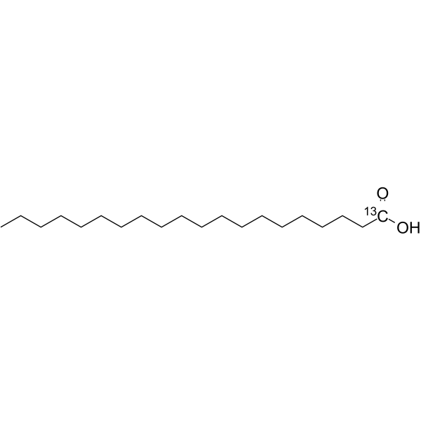 Arachidic acid-13C Structure