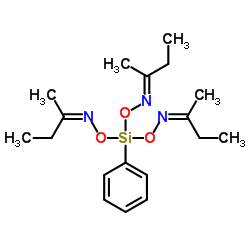 Tris(methylethylketoxime)phenylsilane Structure