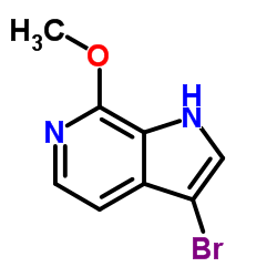 3-溴-7-甲氧基-1H-吡咯并[2,3-c]吡啶图片