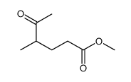 methyl 4-methyl-5-oxohexanoate结构式