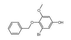 4-benzyloxy-3-bromo-5-methoxy-phenol Structure