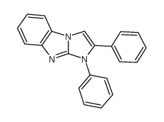 1,2-二苯基-1H-咪唑并[1,2-a]苯并咪唑结构式