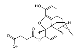 6-succinyl morphine Structure