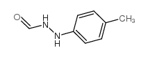 1-甲酰基-2-对甲苯肼结构式