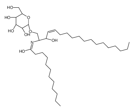 C12 Galactosylceramide (d18:1/12:0) Structure