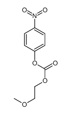 2-甲氧基乙基 4-硝基碳酸苯酯结构式