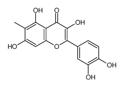 6-甲基槲皮素结构式