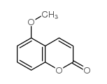 5-甲氧基-2H-色烯-2-酮结构式