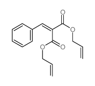 Diprop-2-enyl 2-benzylidenepropanedioate结构式
