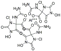 aluminum chlorohydroxy-allantoinate Structure