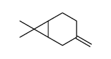 β-carene,7,7-dimethyl-3-methylene-bicyclo[4.1.0]heptane,β-carene,pseudocarene,3(10)-carene结构式