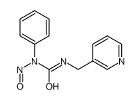 1-nitroso-1-phenyl-3-(pyridin-3-ylmethyl)urea结构式