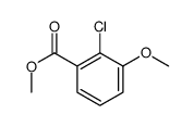 methyl 2-chloro-3-methoxybenzoate结构式