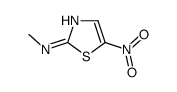 N-methyl-5-nitro-1,3-thiazol-2-amine结构式