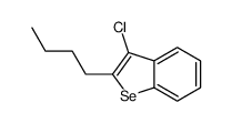 2-butyl-3-chloro-1-benzoselenophene Structure
