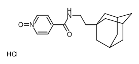 N-(2-(1-ADAMANTYL)ETHYL)ISONICOTINAMIDE 1-OXIDE HYDROCHLORIDE Structure