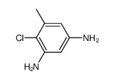 1,3-Benzenediamine,4-chloro-5-methyl- Structure