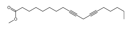 methyl octadeca-9,12-diynoate结构式
