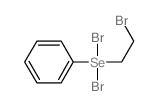 Selenium, dibromo(2-bromoethyl)phenyl-结构式