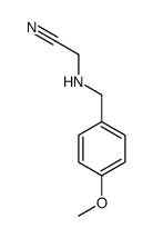 2-(4-甲氧基苄基氨基)乙腈结构式